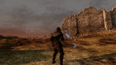 Анимация каста заклинания.