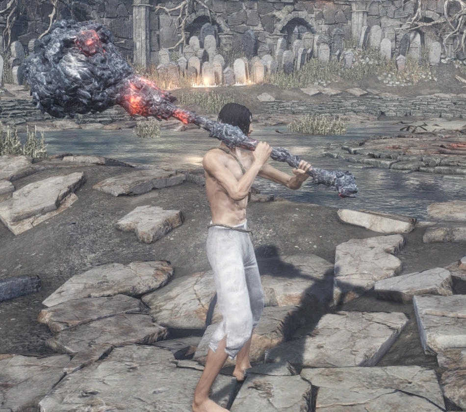 Двуручный хват.