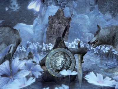 Хранитель могилы и великий волк