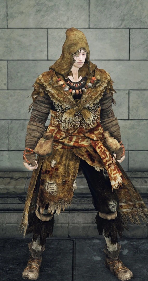 Рваный матерчатый сет