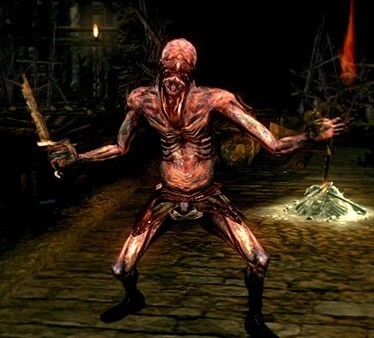 Вурдалак с обломком меча.