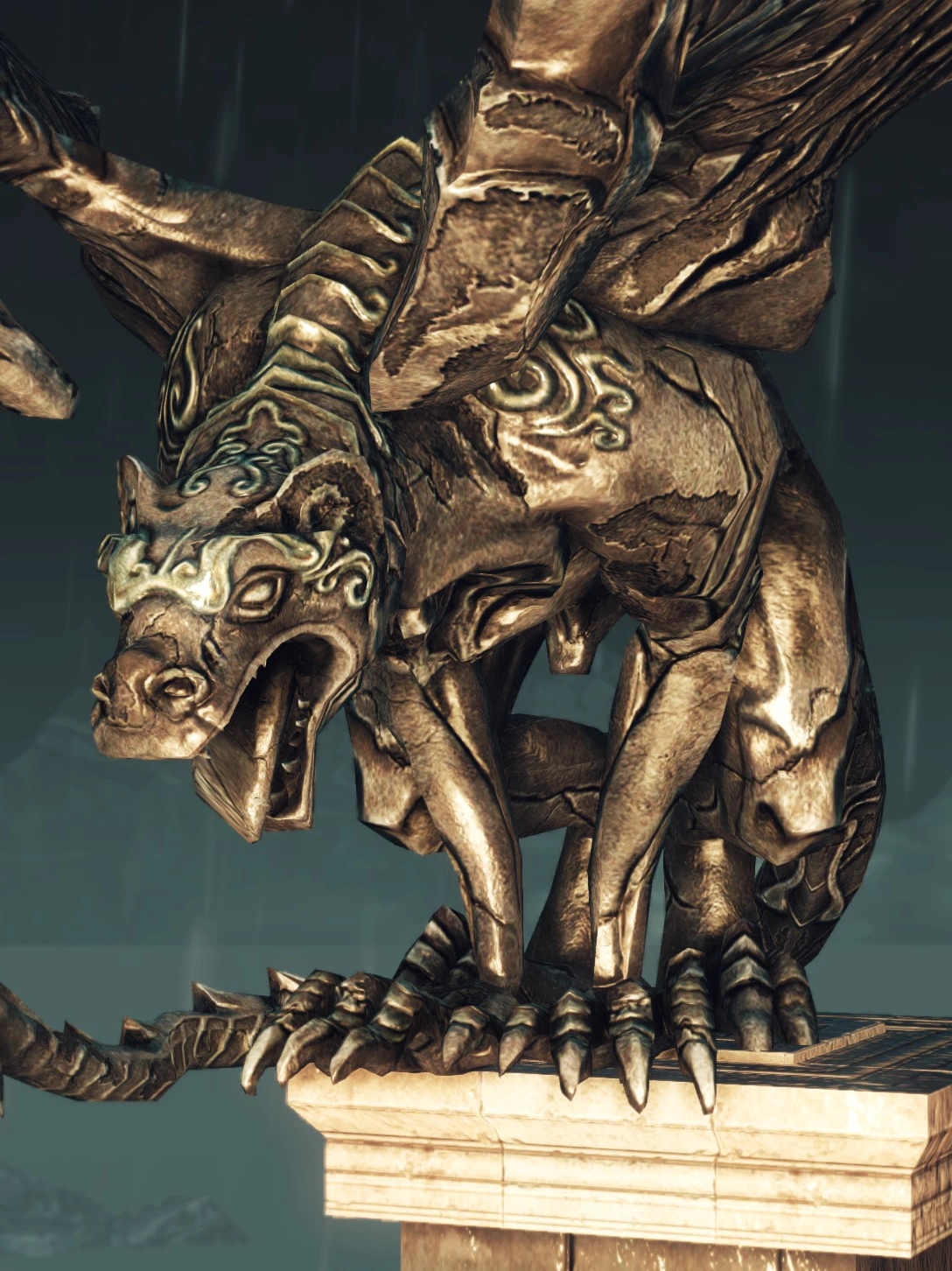 Горгульи с башни