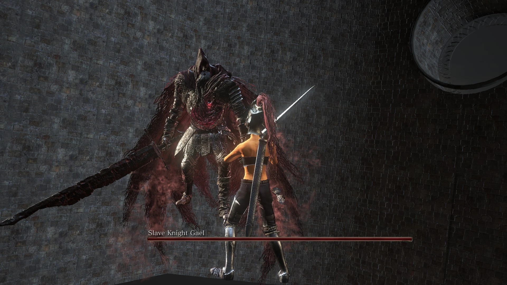 Вторая модель Гаэля в башне.