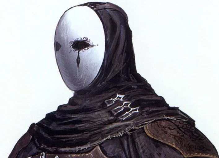 Первоначальный вид маски Голема