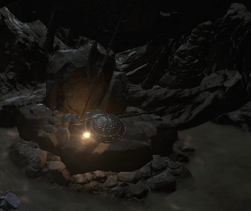 Могила Горация в локации Тлеющее озеро.