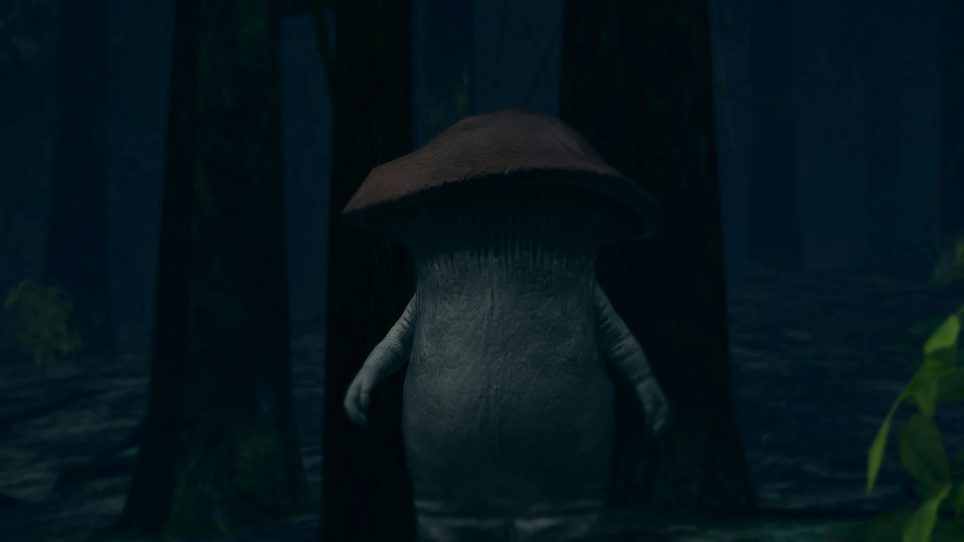 Лицо гриба-ребенка