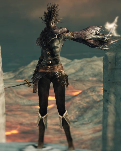 Кастует шар молний.