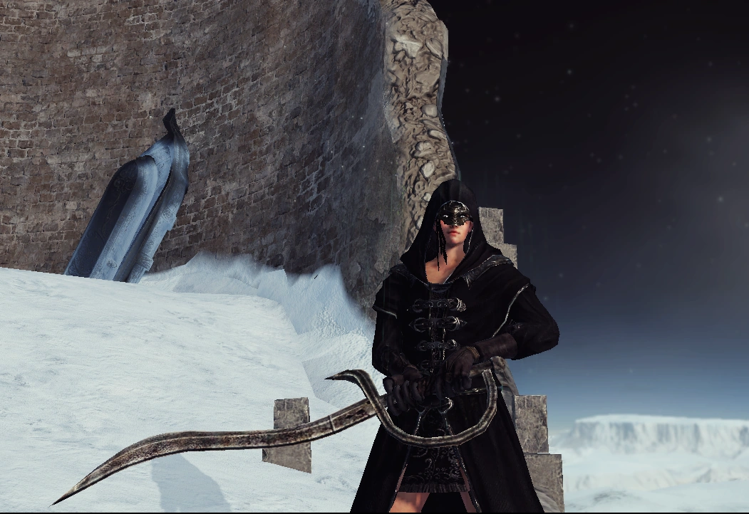 Двуручный хват.