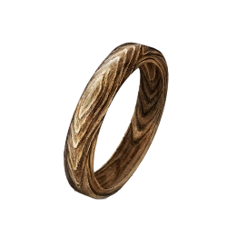 Кольцо с древесным узором