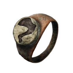 Кольцо с копытом