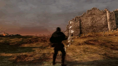 Анимация каста заклинания.