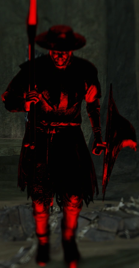 Крестьянин со свиным щитом