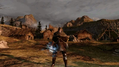 Анимация каста заклинания