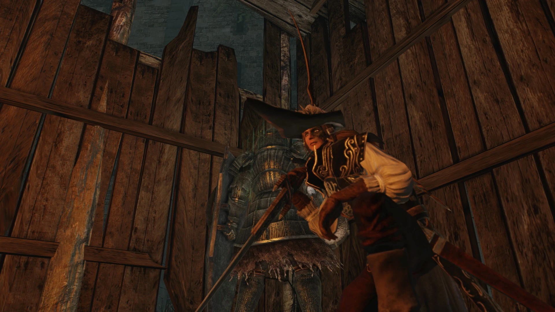 Лукатиэль во время последней встречи в цитадели Алдии.