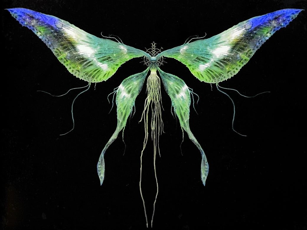 Арт Лунной Бабочки