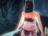 В форме белого фантома.