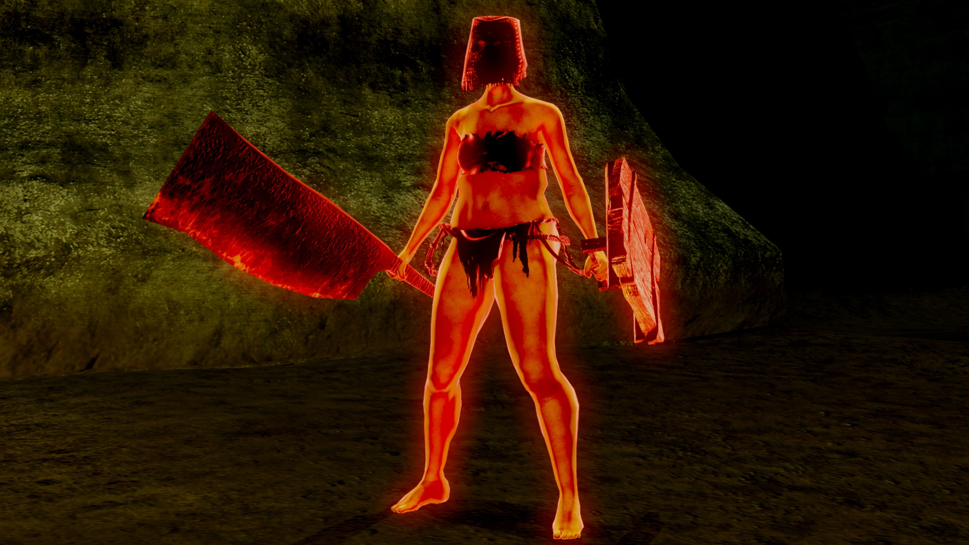 Красный тёмный фантом.