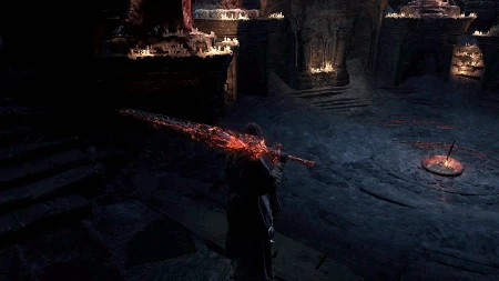 Анимация навыка оружия.