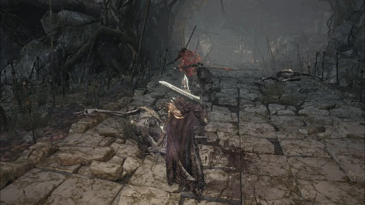 Парирование кинжалом.