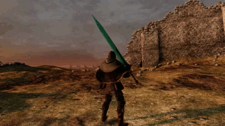 Силовая атака в одноручном хвате