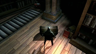 Анимация захвата в положении сундука.