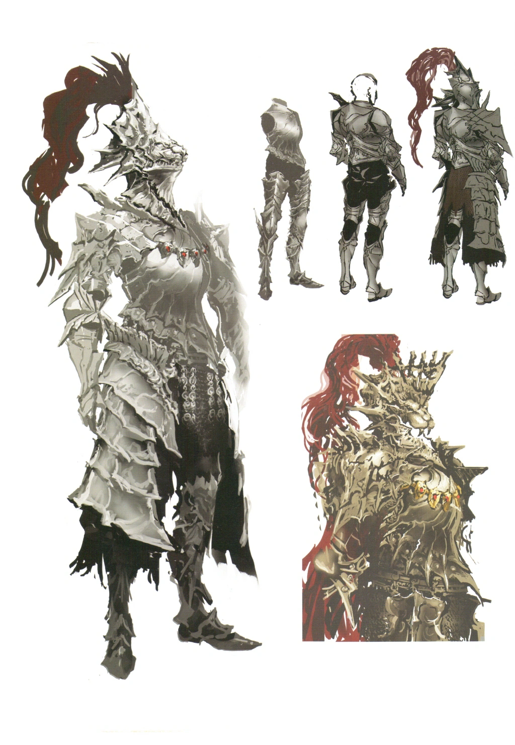 Ранний концепт-арт Орнштейна.