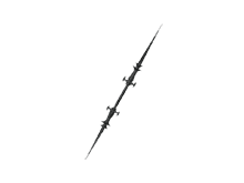 Каменный парный клинок