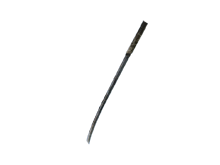 Черная катана