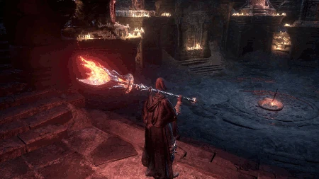 Анимация навыка оружия.