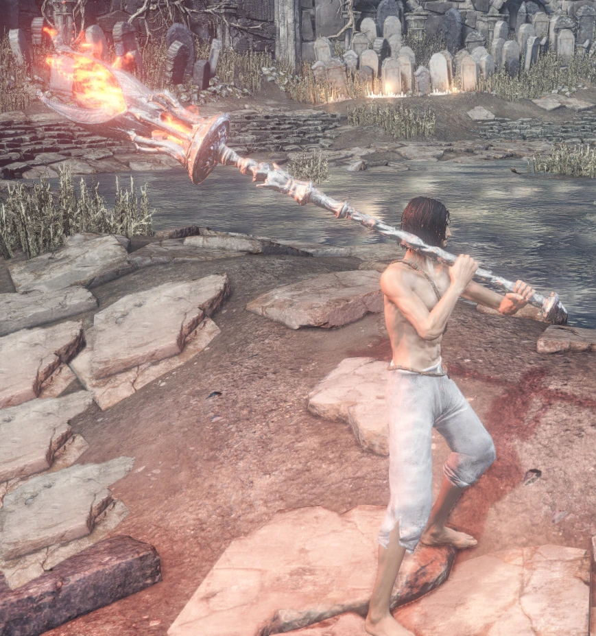 Двуручный хват.