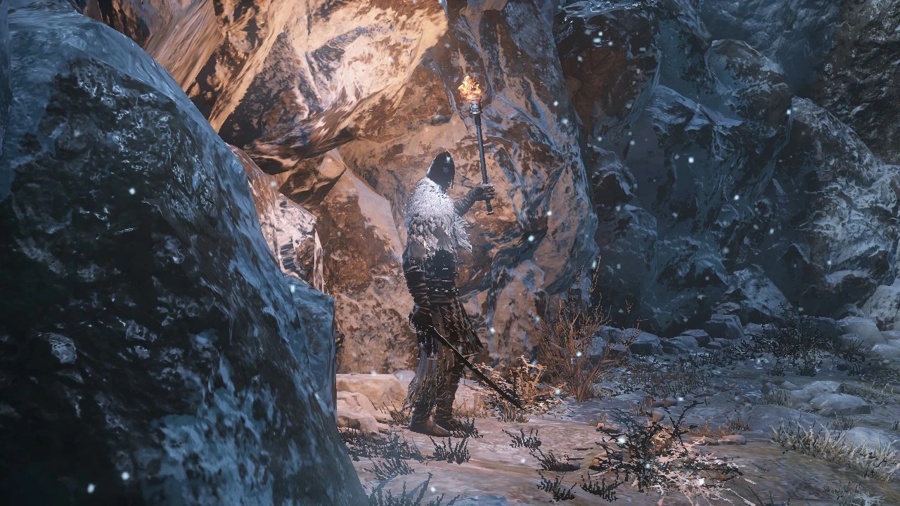 Преследователь с факелом