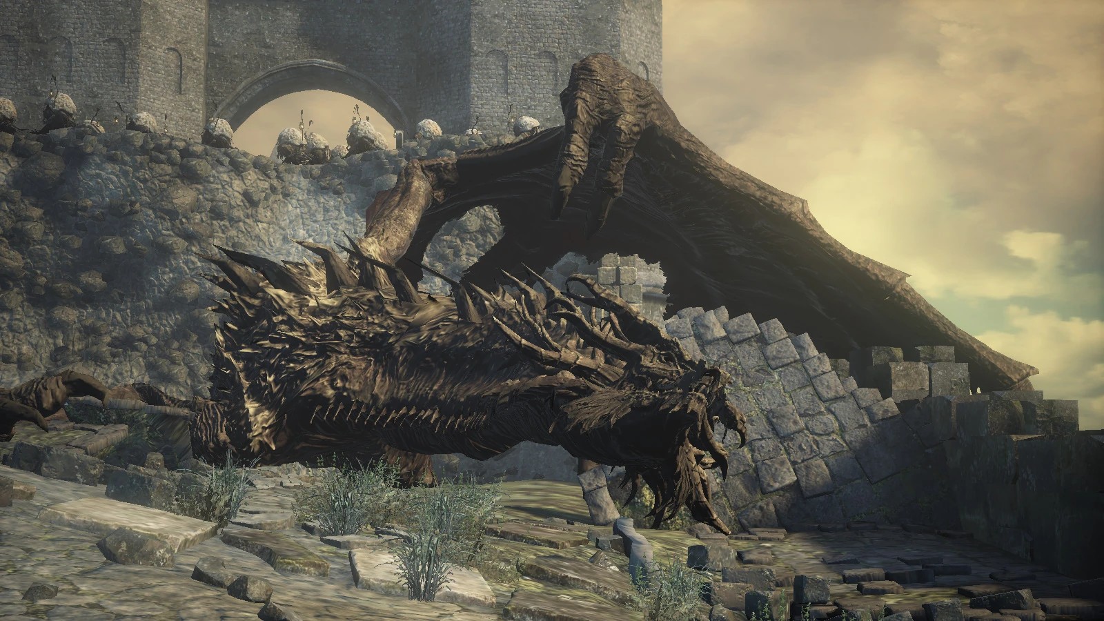 Мертвый дракон на мосту