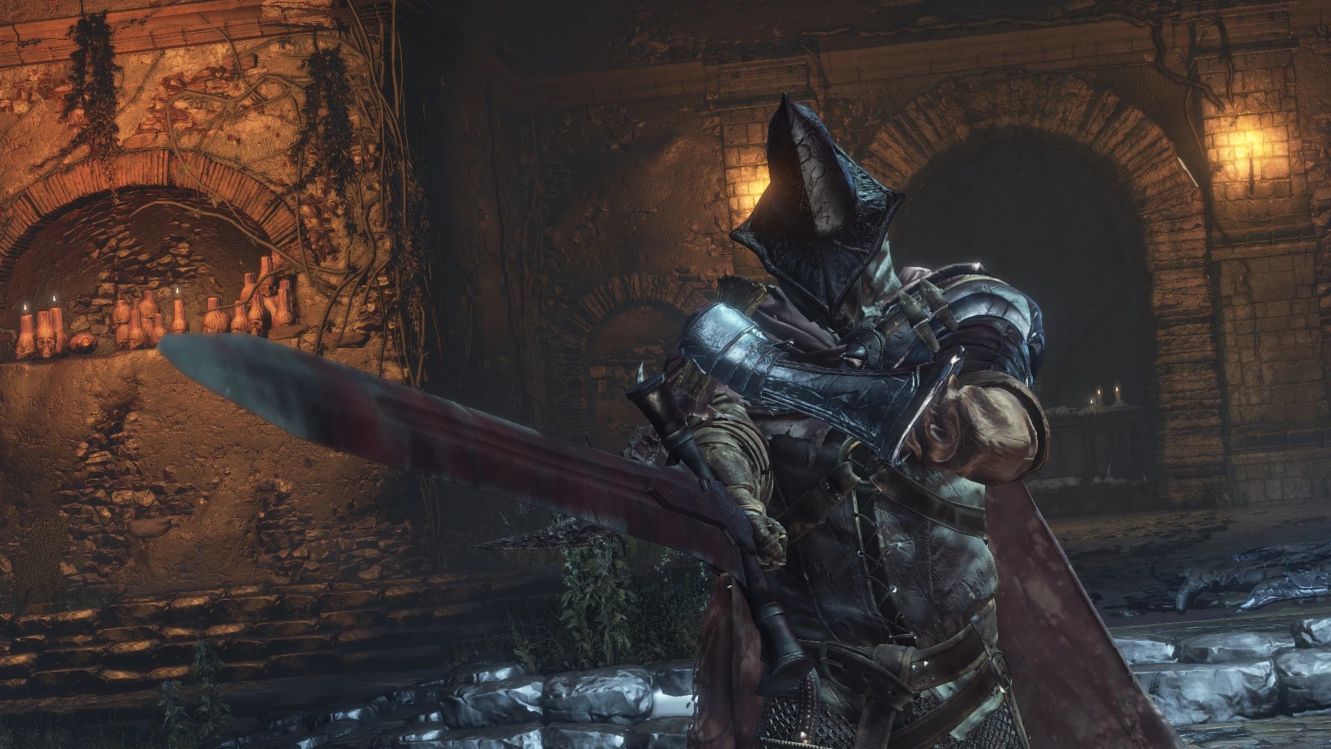 Перед последним боссом локации