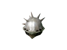 Шипастый шлем бандита