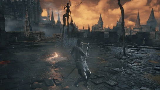 Анимация навыка оружия.