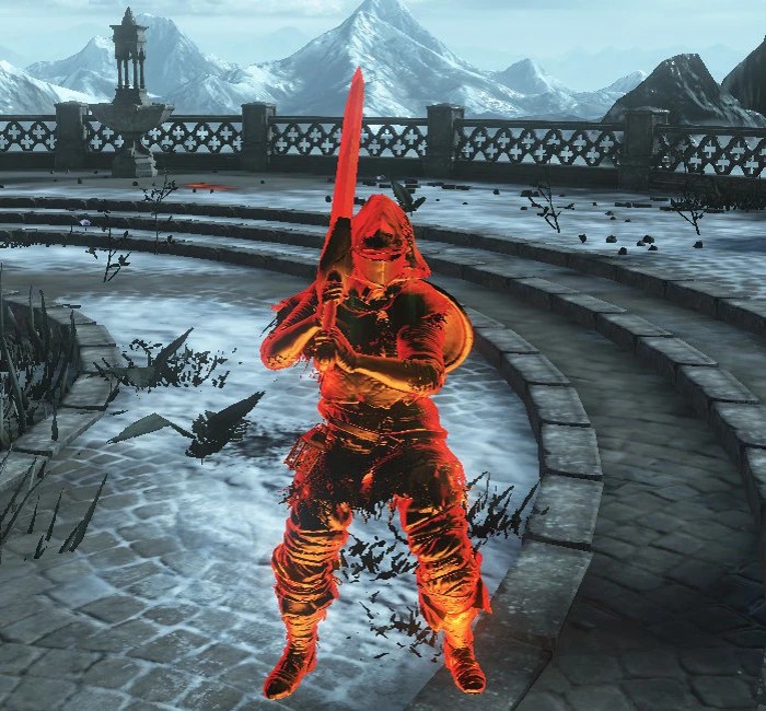 Красно-золотой фантом