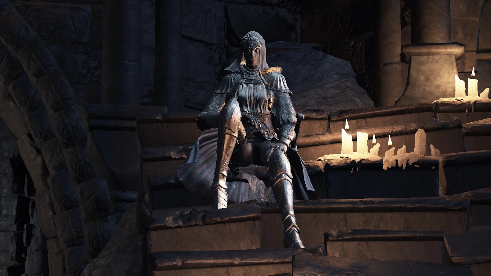 В Храме огня.