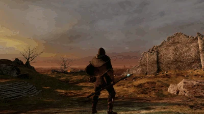 Анимация каста заклинания.