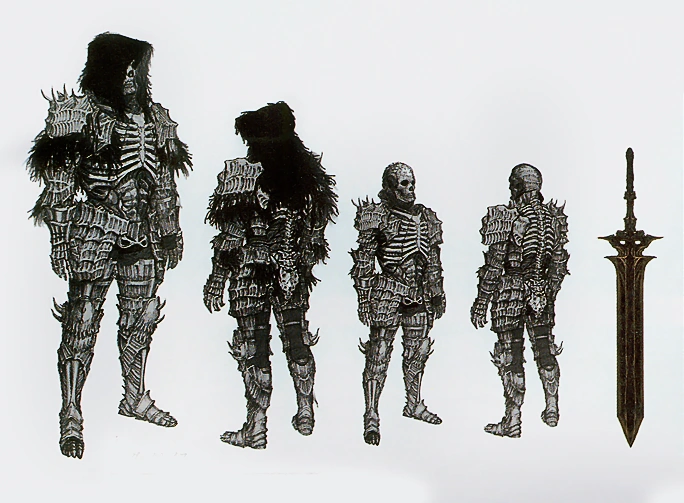 Концепт-арт Темных Духов.