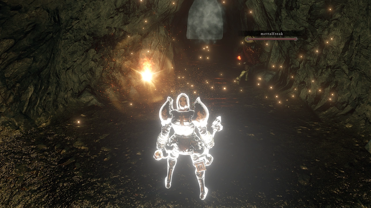 Заклинание в действии.