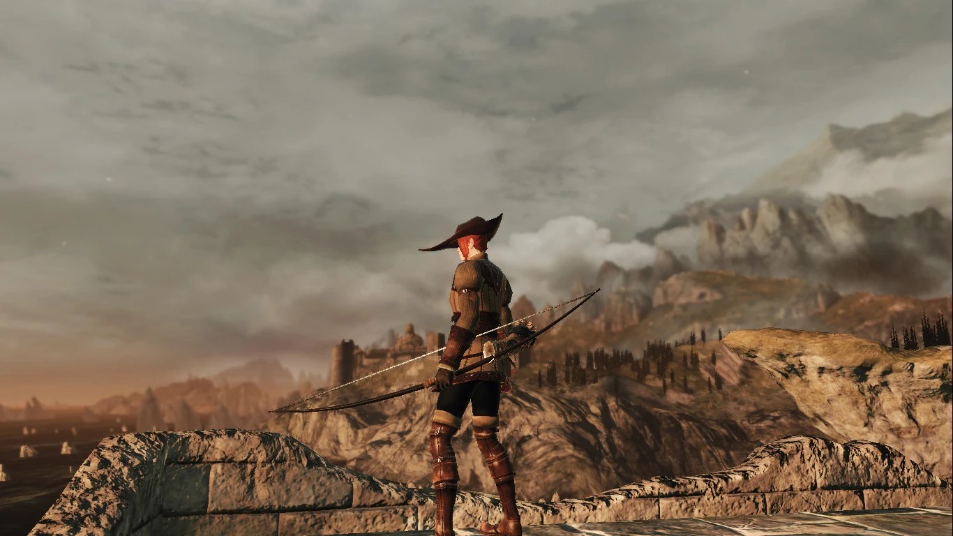 Черный лук охотника.