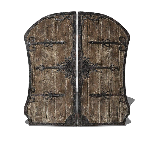 Гигантский щит-дверь