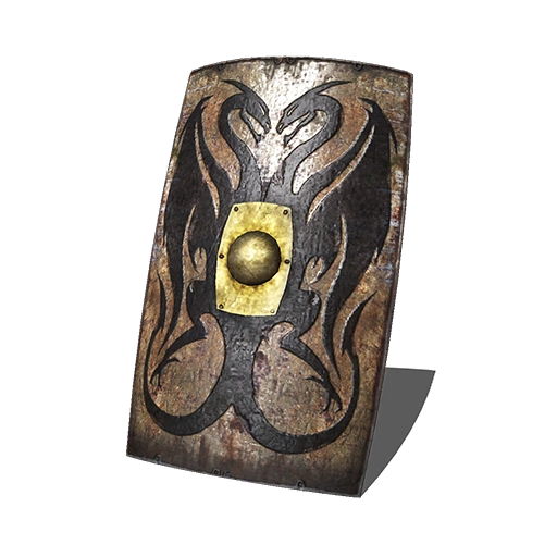 Щит с двумя драконами (Dark Souls III)