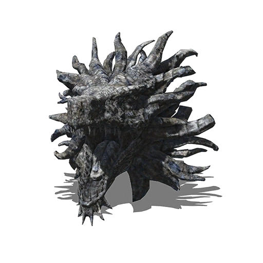 Щит с драконьей головой