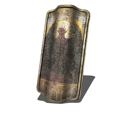 Щит с древним драконом