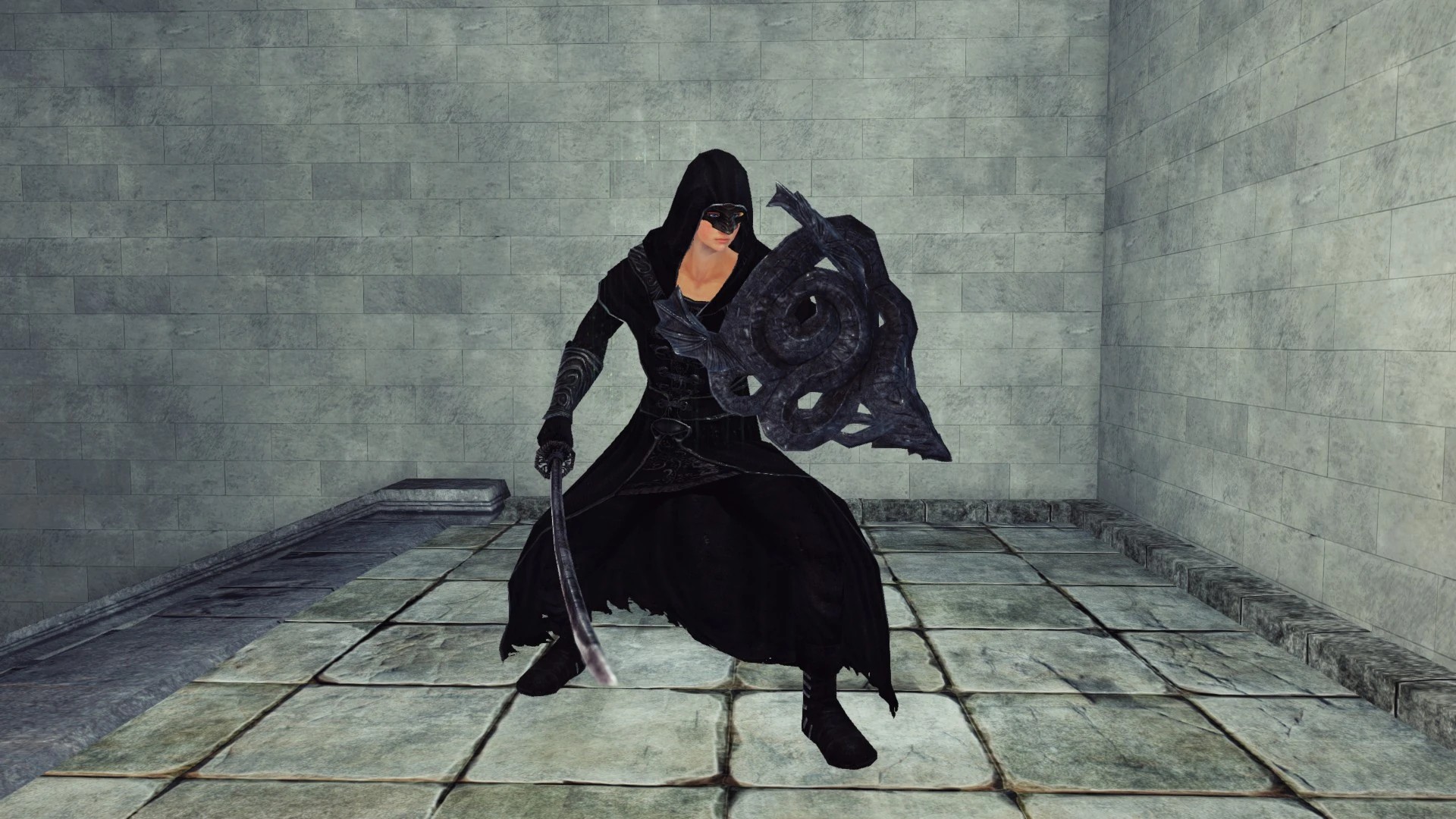 Щит с дремлющим драконом