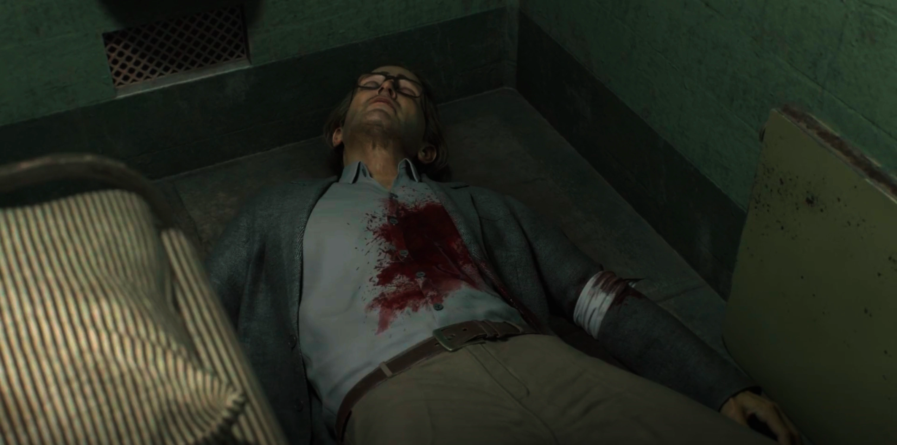 Тейлор, подстреленный Диланом