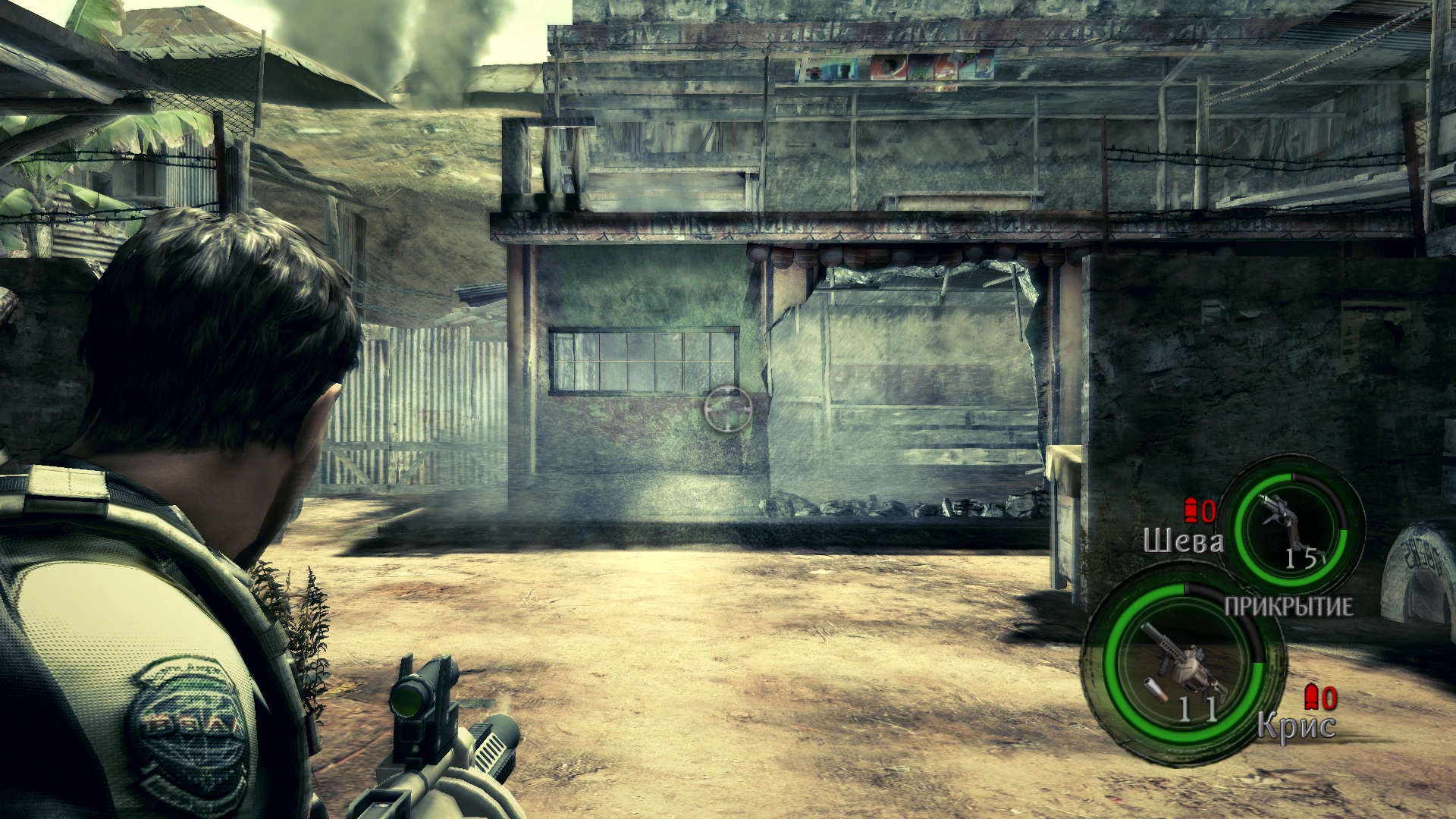 Результат азотного снаряда