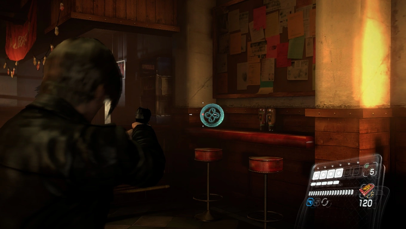 Местонахождение эмблемы