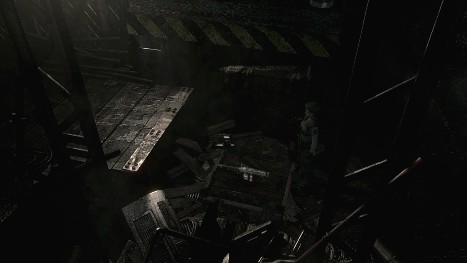 Местонахождение сломанного огнемёта